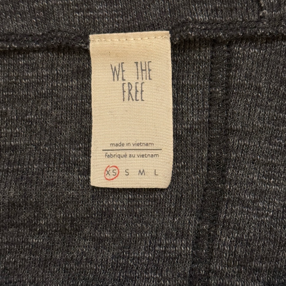 Free People We The Free Skyline Thermal Off-the-Shoulder Top - Picture 4 of 8